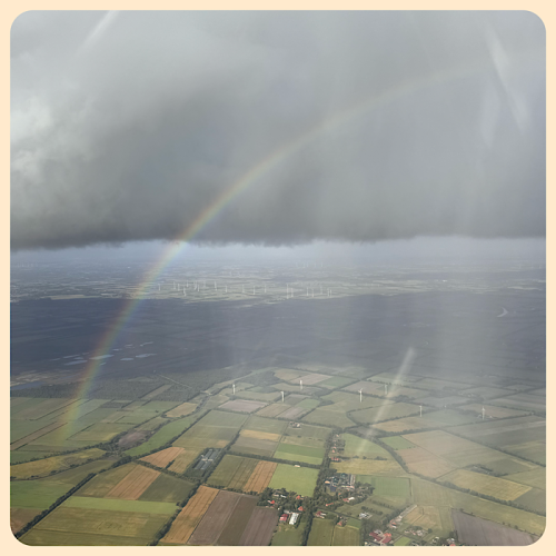 Regenbogen unterwegs 